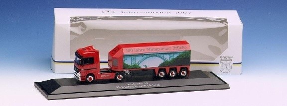 Mercedes-Benz Actros LH Glass Transporter Sadge 2a/3a PC
