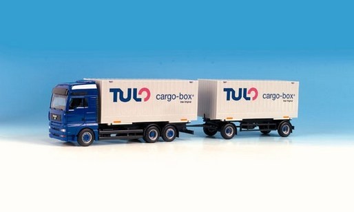 Man TGA case trailer train 3A/2A special box