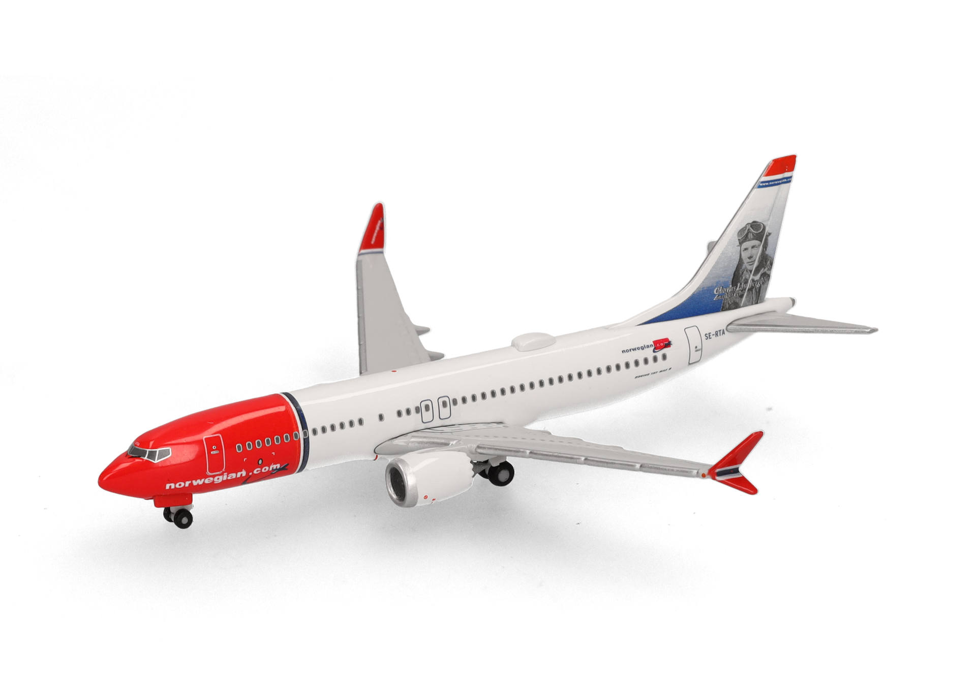 Norwegian Air Shuttle Boeing 737 Max 8 - SE-RTA "Charles Lindbergh"