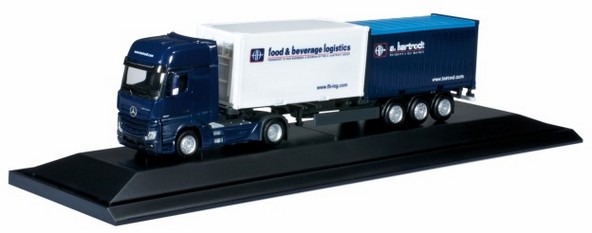 Mercedes-Benz Actros ´11 Gigaspace Container saddle train