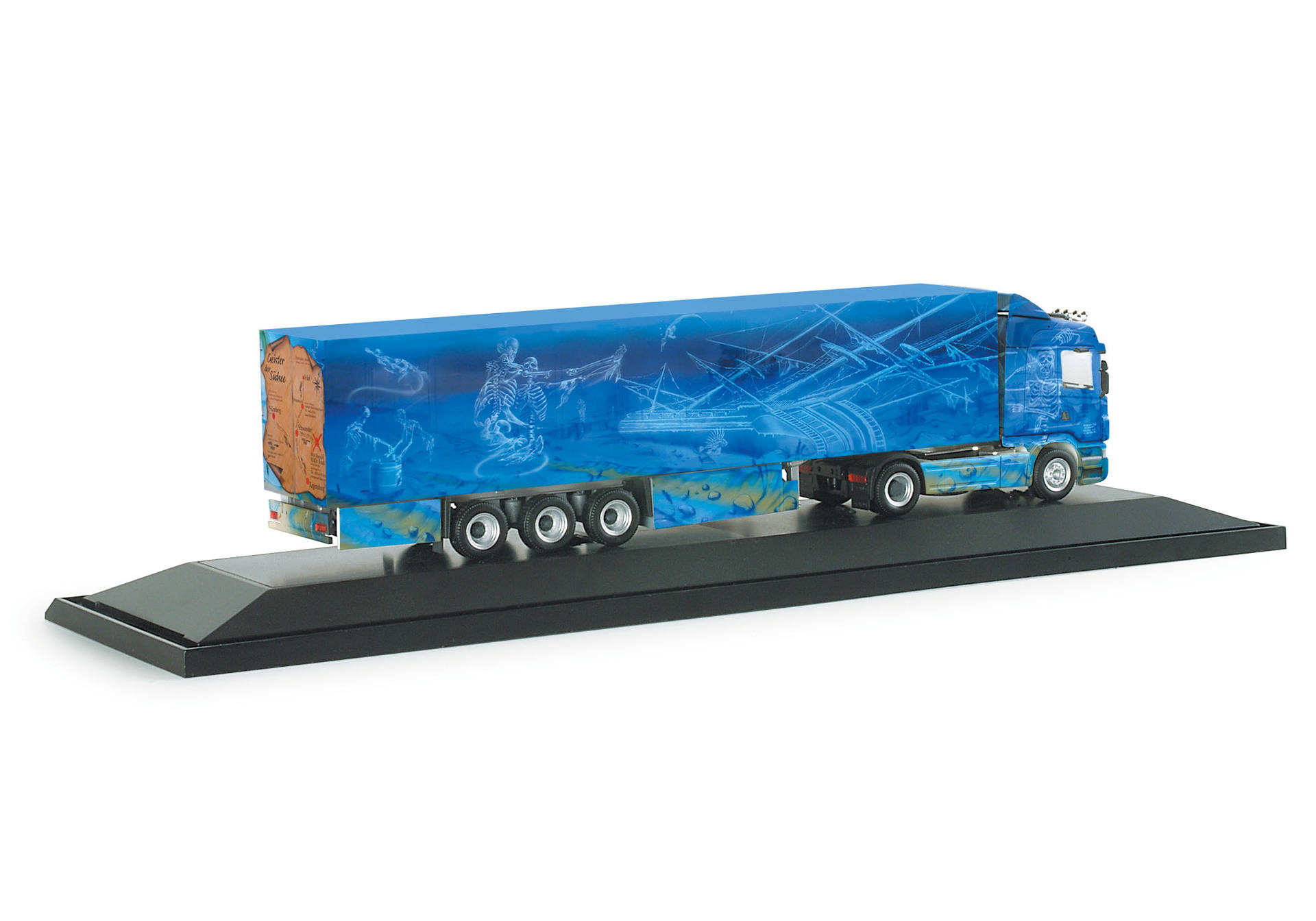 Scania HL Kühlkoffer-Sattelzug "Mühl / Geister der Südsee"
