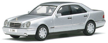 Mercedes-Benz E280 silber metallic, 1:43