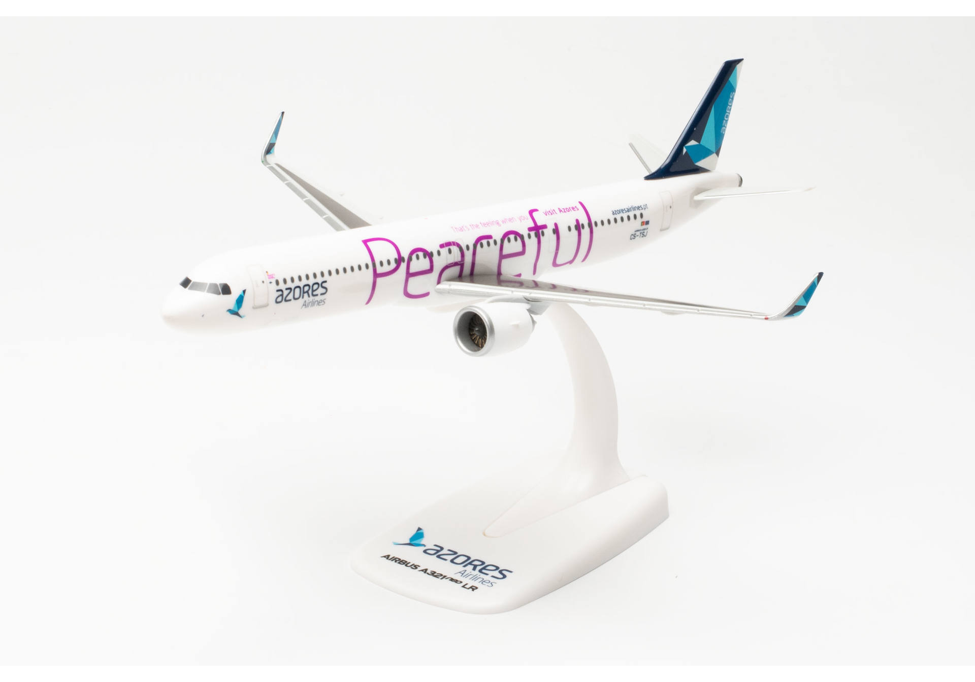Azores Airlines Airbus A321LR "Peaceful" - CS-TSJ