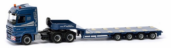 Mercedes-Benz Actros LH '08 deep charging saddle train 3A/4A