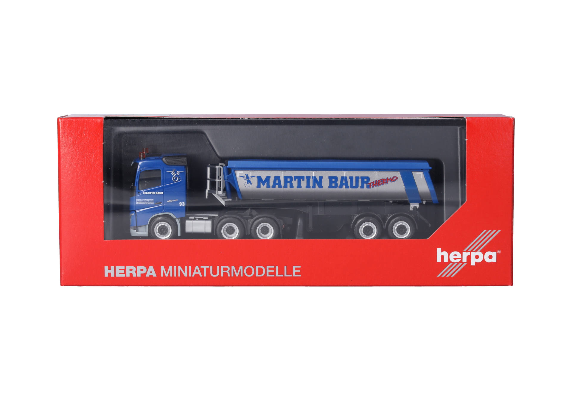 Volvo FH FD thermal insulation trough dumper "Martin Baur" (Baden-Wuerttemberg/Ertingen-Binzwangen)