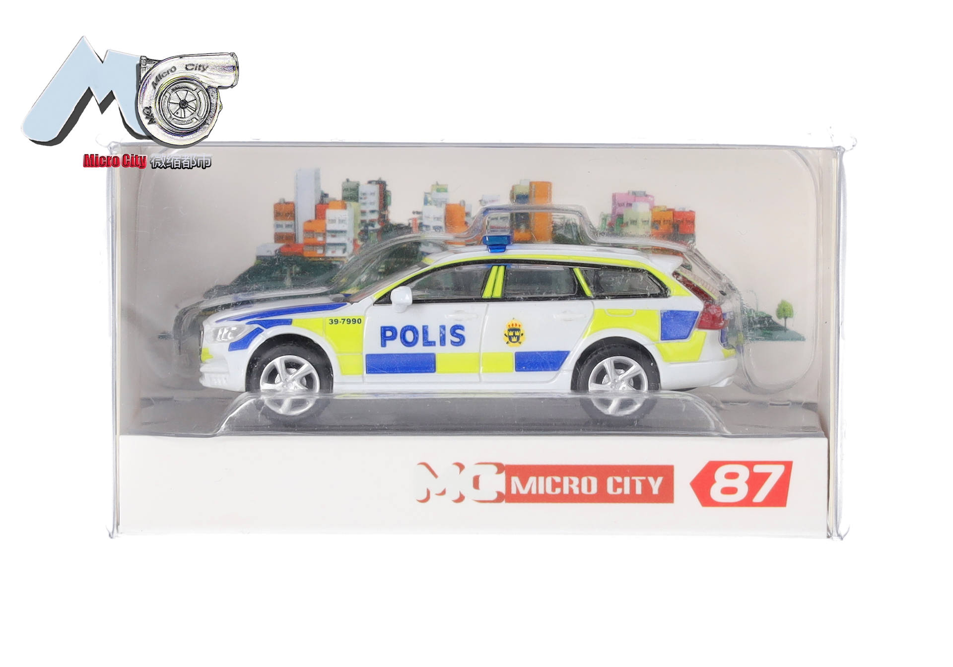 MicroCity: Volvo V90 "Polis Schweden" (ab 2017) (Schweden)