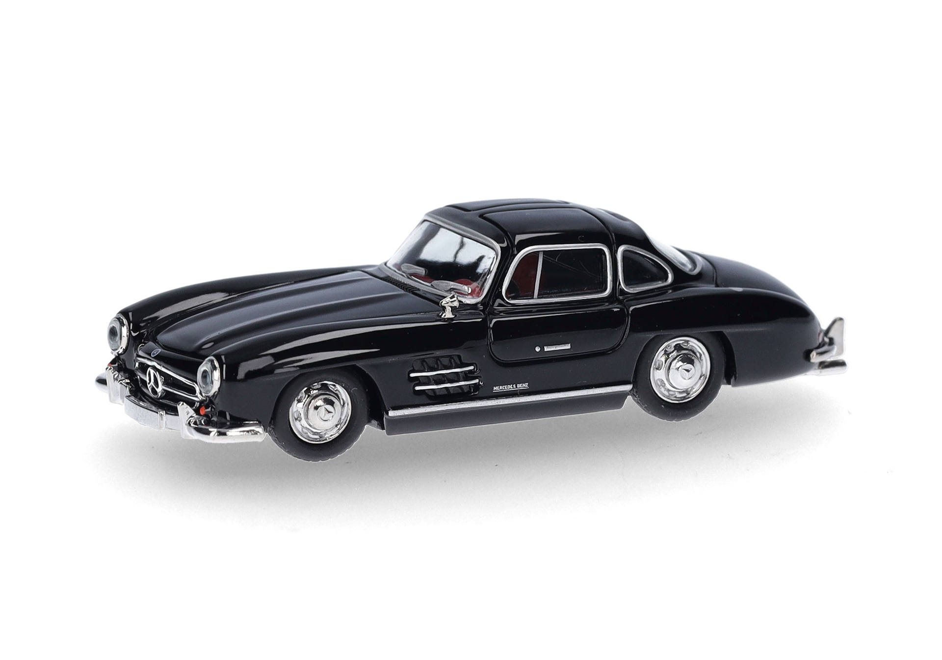 Mercedes-Benz 300 SL gull-winged doors, black