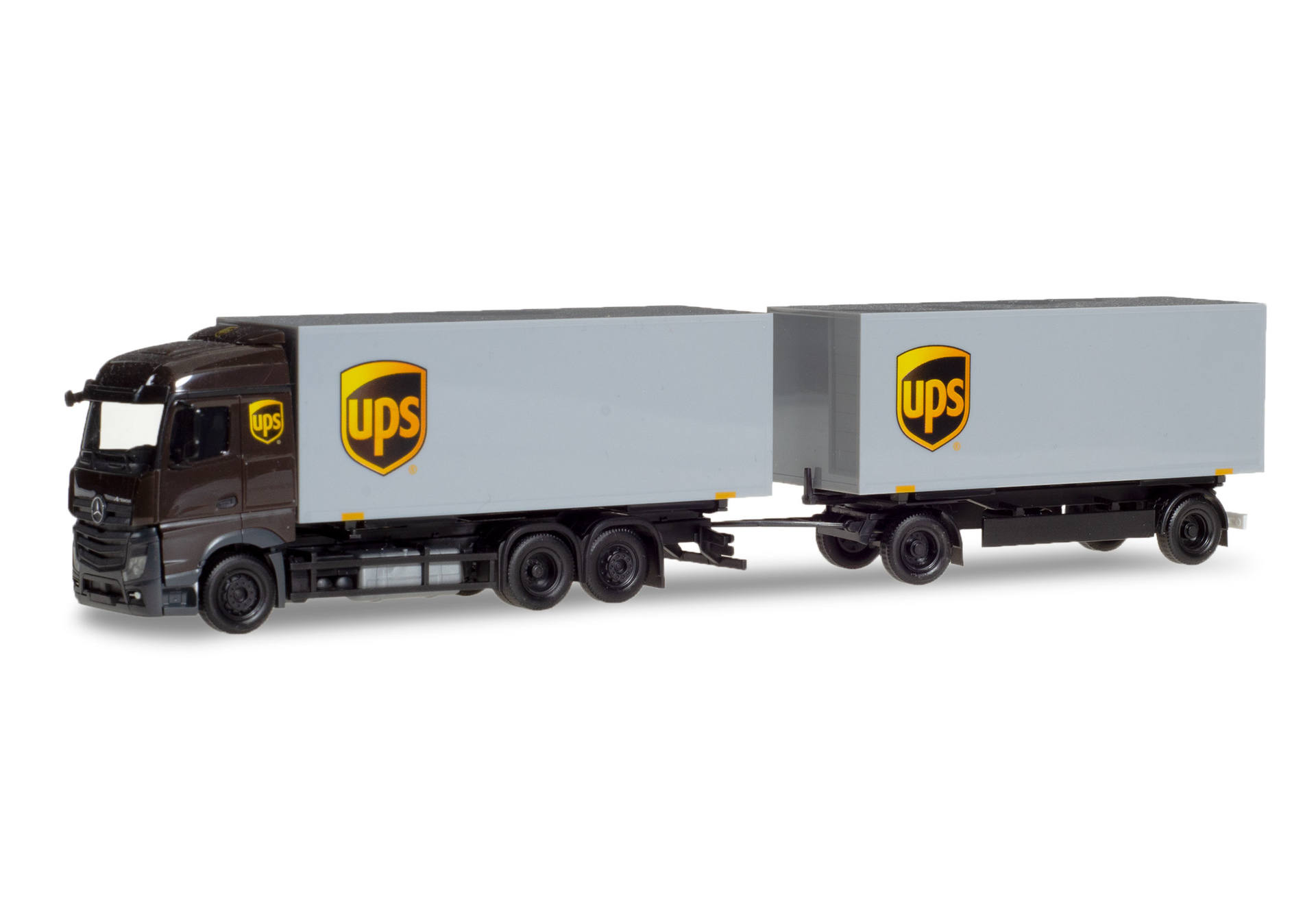 Mercedes-Benz Streamspace 2.5 interchangeable box trailer "UPS"