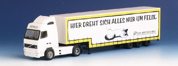 Volvo FH 16 Globetrotter Jumboplanensattelzug 2a/3a