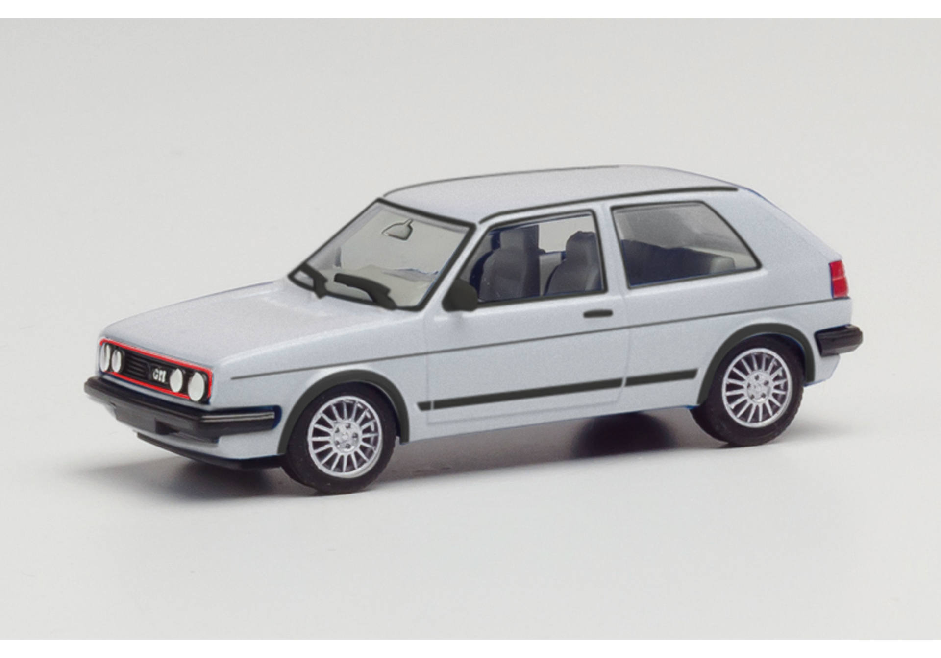 VW Golf II Gti, silver metallic