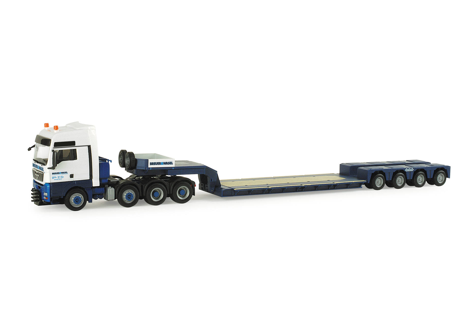 MAN TGX XXL Pendel-X Sattelzug "Breuer & Wasel"