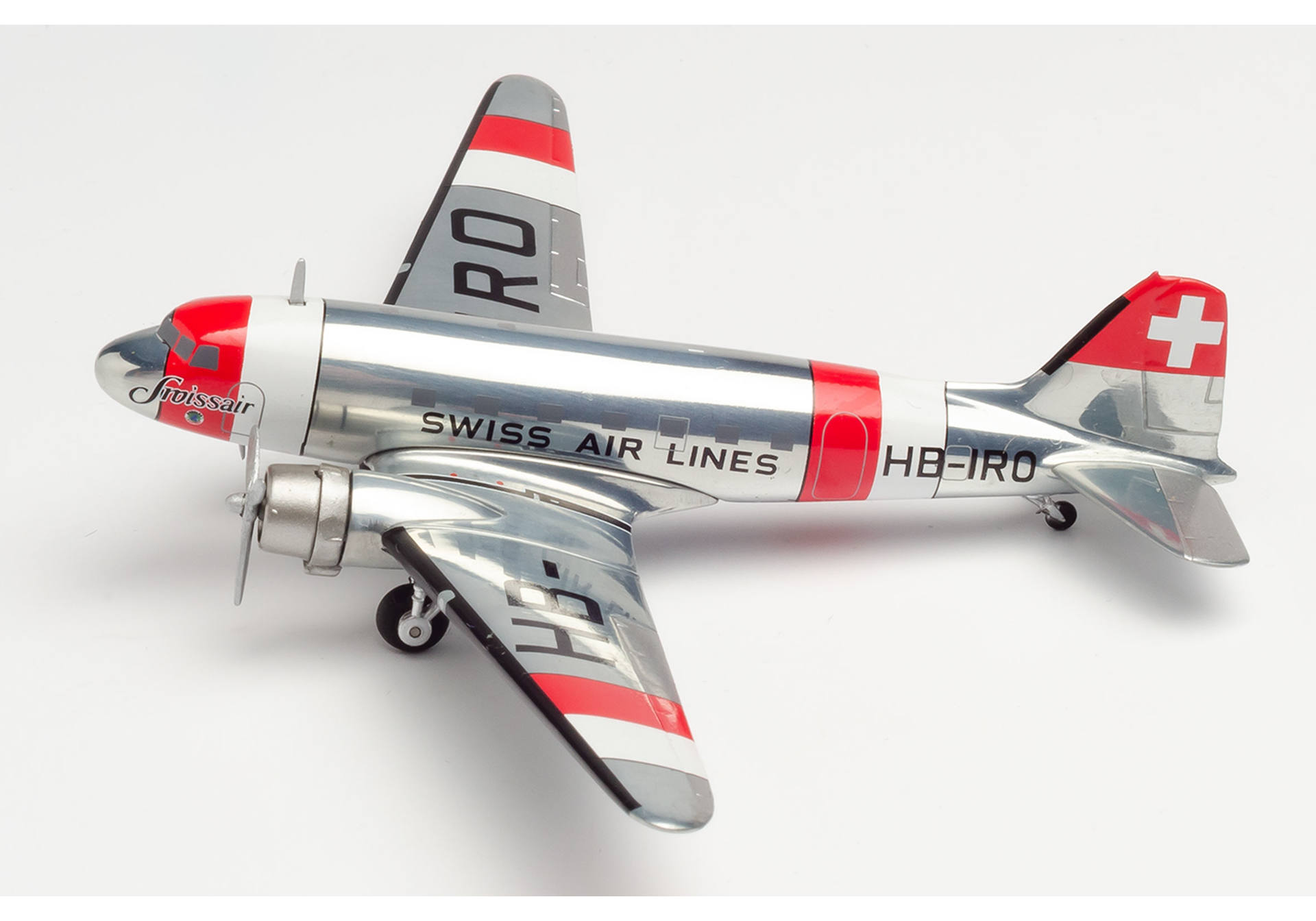 Swissair Douglas DC-3 - neutrality color scheme