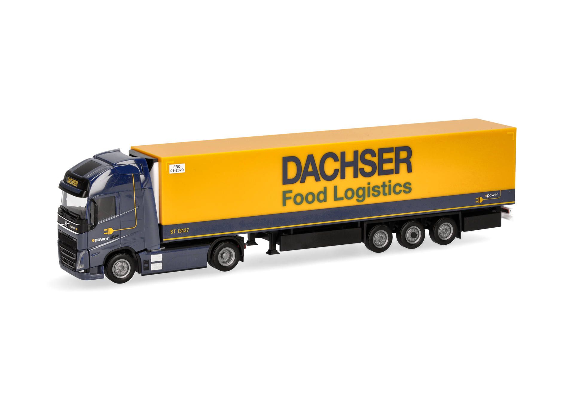 Volvo FH GL XL 2020 Electric refrigerated box semitrailer "Dachser Food Logstics"
