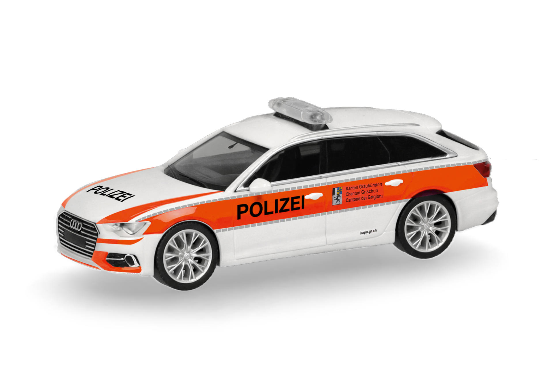 polizeiauto, Polizei, Beschriftung, orangene Streifen, Limousine