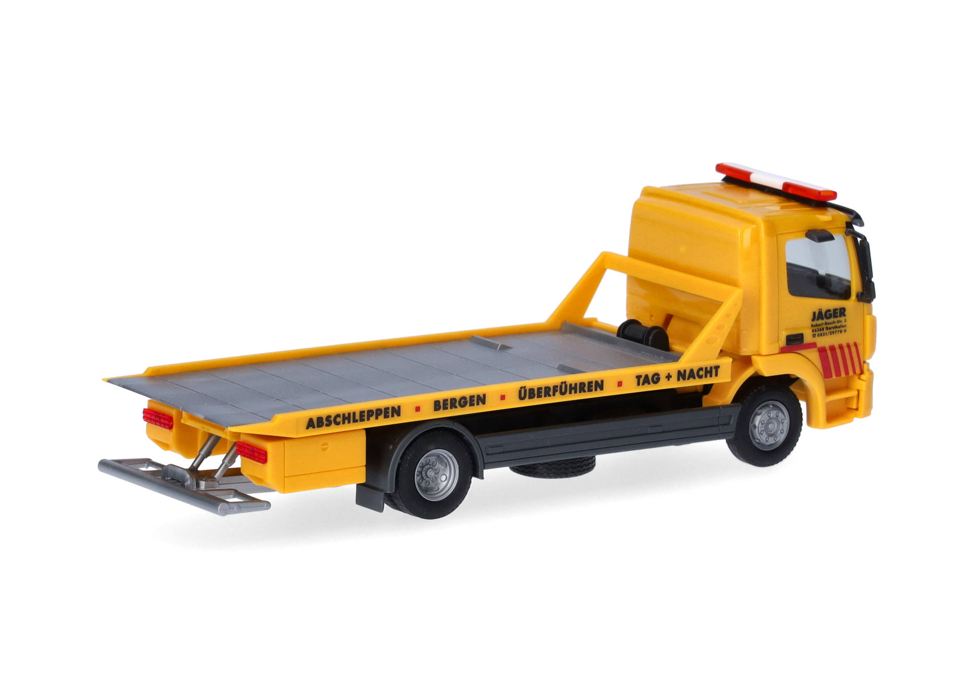 Mercedes-Benz Atego 13 Plateau-Abschlepp-LKW "Jäger" 