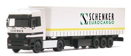 Mercedes-Benz Actros LH Curtain Planner Saddle Train 2a/3a