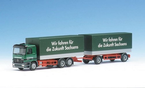 Mercedes-Benz Actros L platform/plan hitcher train 3a/2a