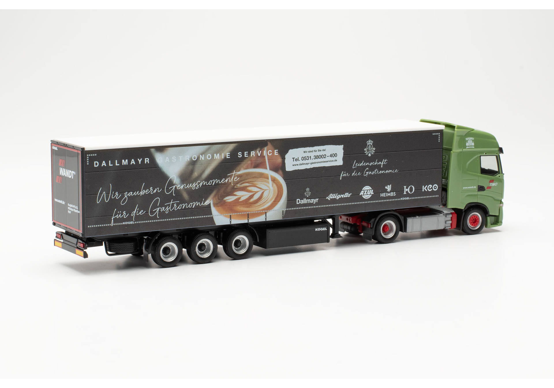 Iveco S-Way Gardinenplanen-Sattelzug "Wandt/Dallmayr" (Niedersachsen/Braunschweig)