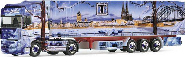 DAF 95 XF SSC cold suitcase saddle train 2A/3A