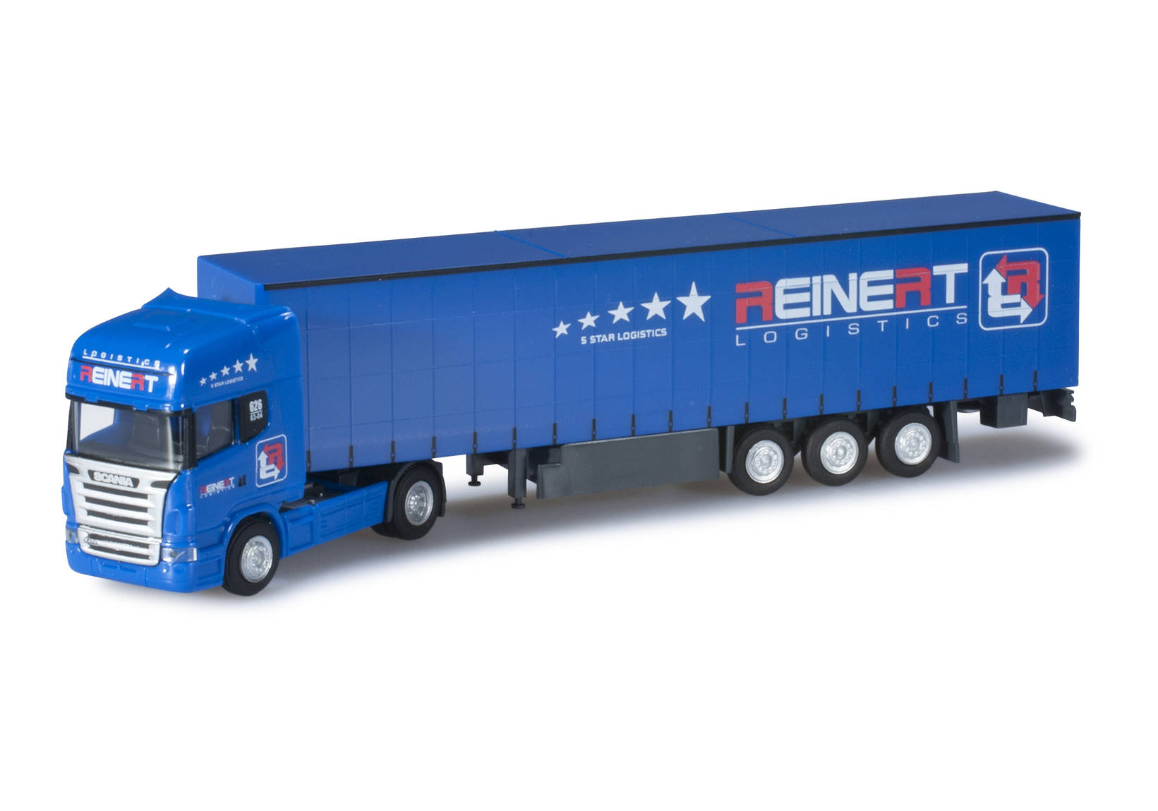 Scania R TL curtain canvas semitrailer "Reinert"