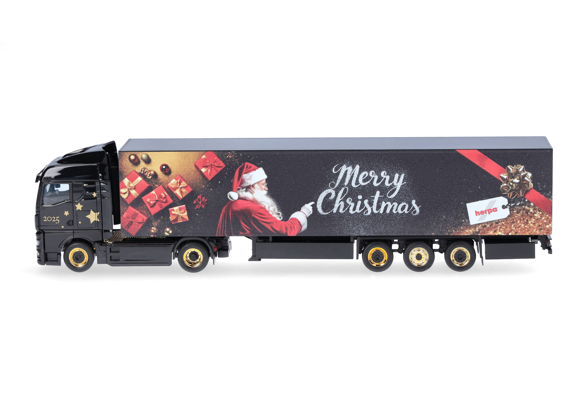 MAN eTGX GM Koffer-Sattelzug "Herpa Weihnachtsmodell 2025"