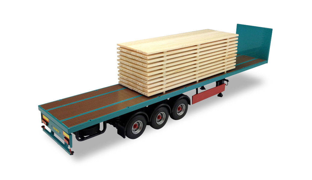 Cargo timber package for trailers