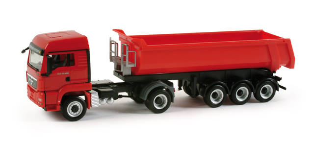 MAN TGS dumper semitrailer