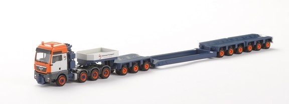 Man TGX XXL deep charging saddle train