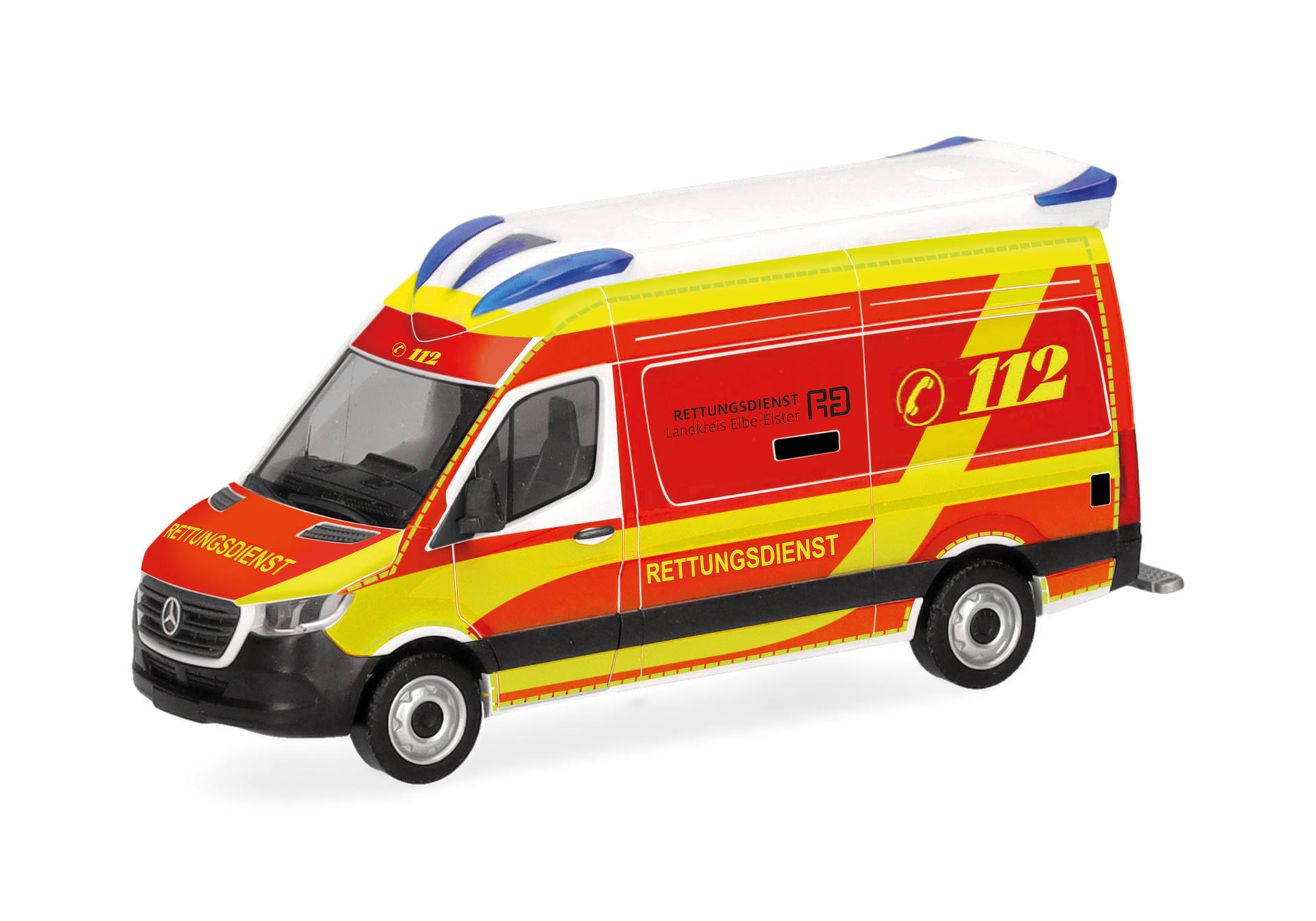 Mercedes-Benz Sprinter '18 Delfis Rettungswagen "Rettungsdienst Landkreis Elbe-Elster" (Brandenburg /Herzberg)