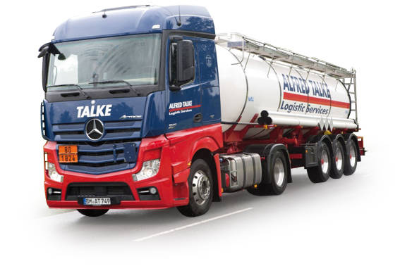 Mercedes-Benz Streamspace tank semitrailer "Talke"