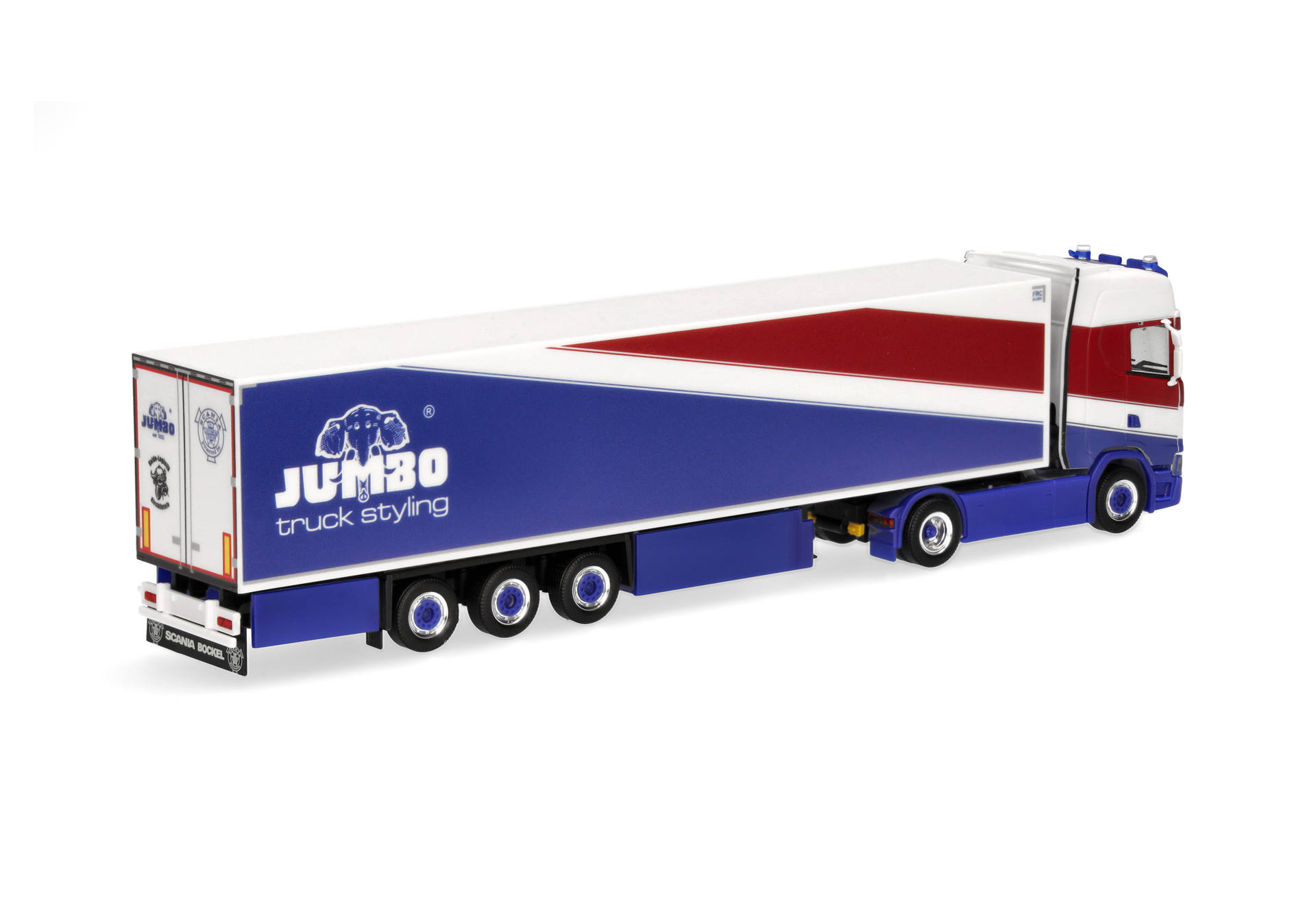 Lkw, Wohnanhänger, Sattelzug, Blau, Grafik