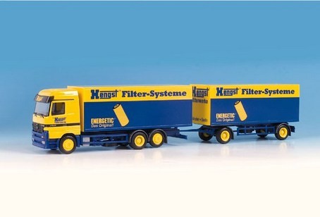 Mercedes-Benz Actros LH case trailer train 3A/2A