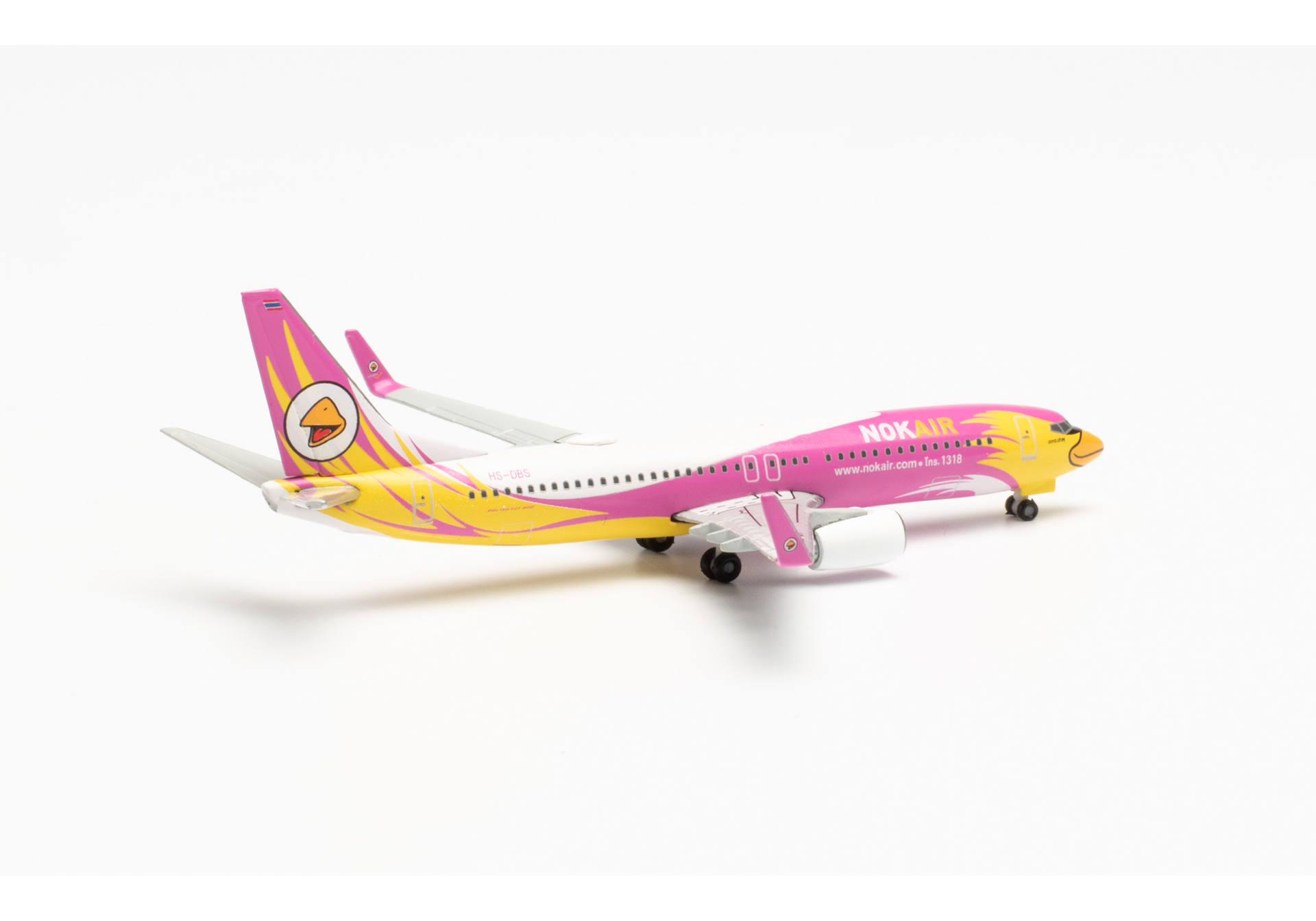 Nok Air Boeing 737-800 – HS-DBS “Nok Tongchomphoo”
