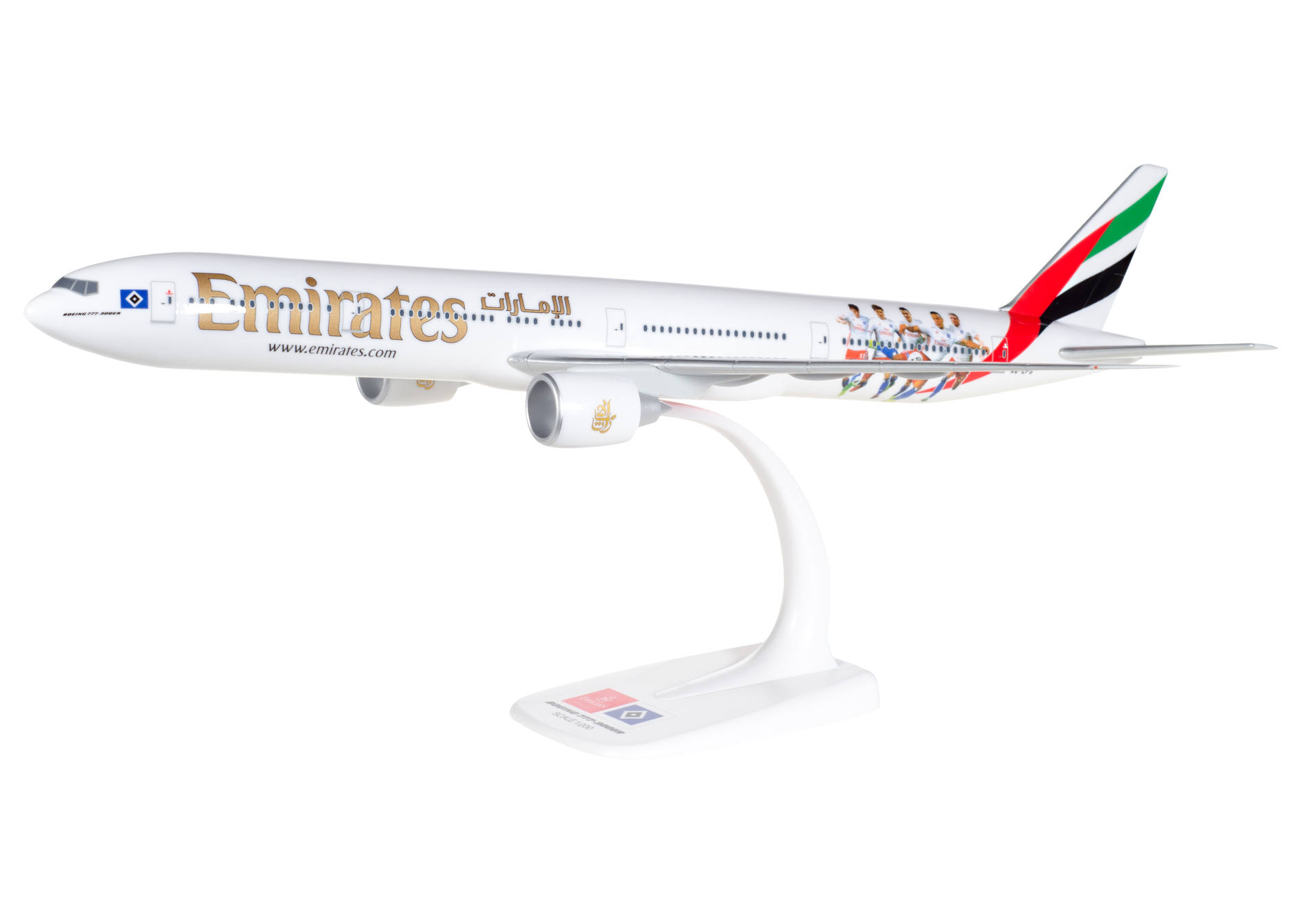 Emirates Boeing 777-300ER "Hamburger SV" - A6-EPS