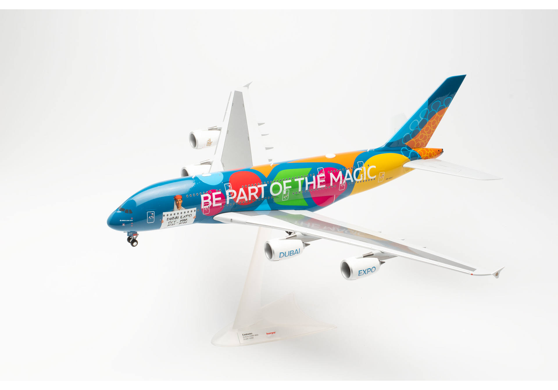 Emirates Airbus A380 “Expo 2020 Dubai - Be Part of the Magic” – A6-EOT