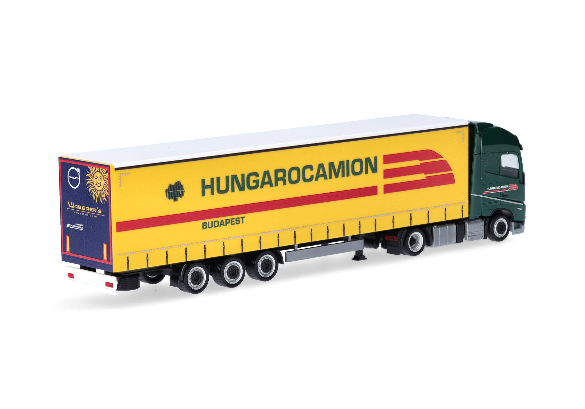 Volvo FH Gl. XL 2020 Gardinenplanen-Sattelzug "Hungarocamion" (Ungarn / Budapest)
