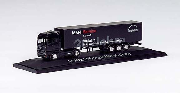 Man TGA suitcase saddle train