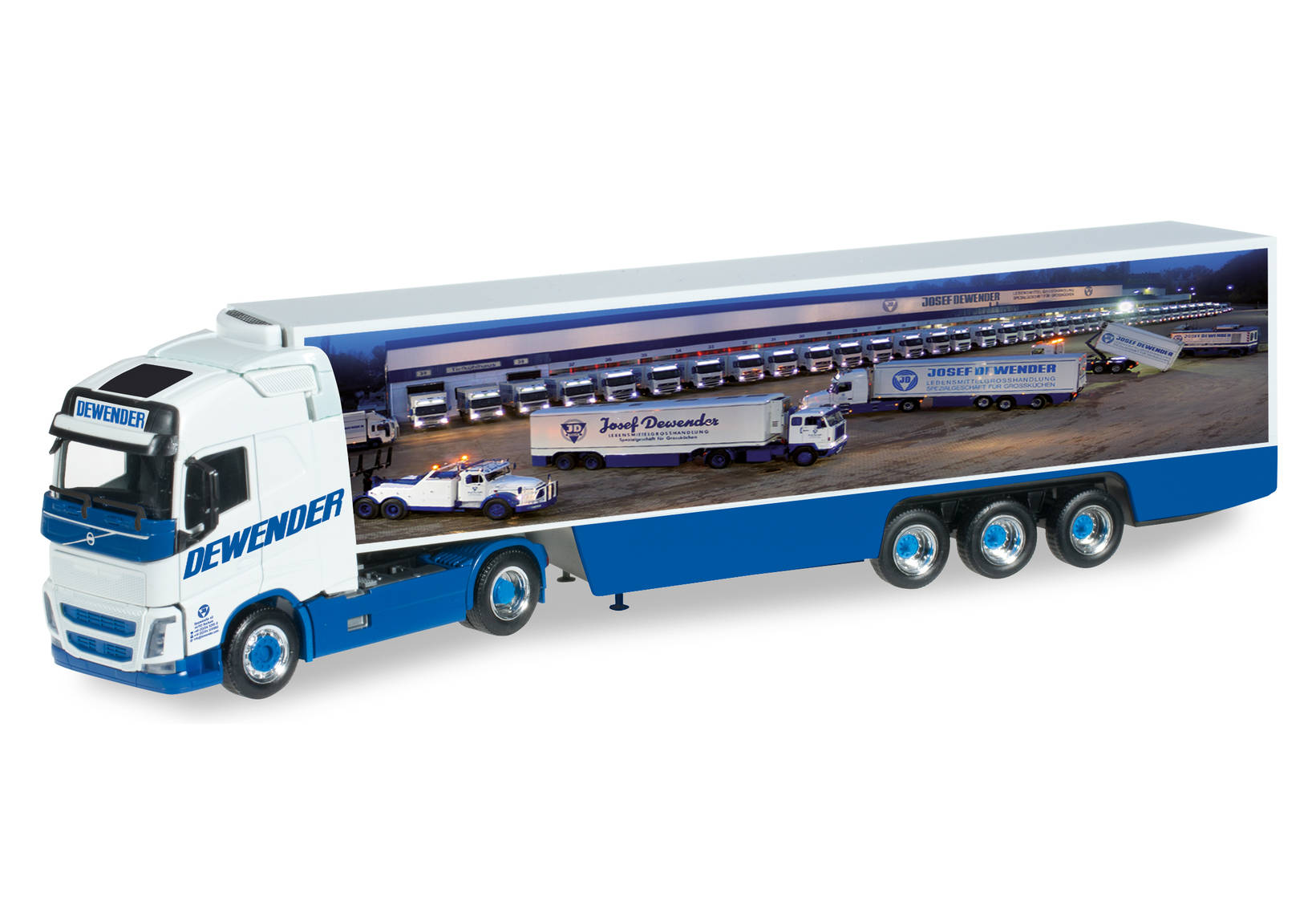 Volvo FH Gl. XL Kühlkoffer-Sattelzug "Dewender"