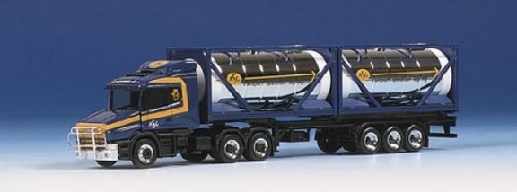 Scania Hauber '96 HL Container saddle train 3a/3a