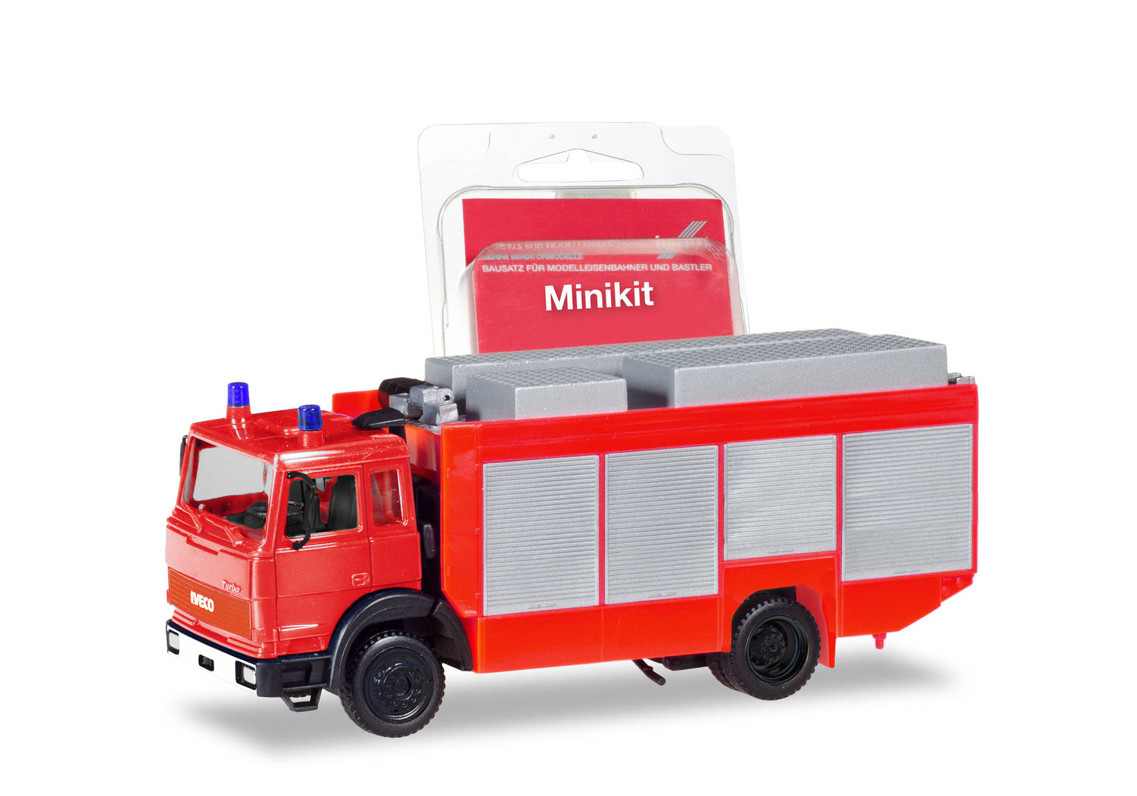 Herpa MiniKit: Iveco Magirus Rüstwagen, rot