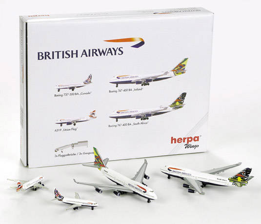 4-in-one-set British Airways