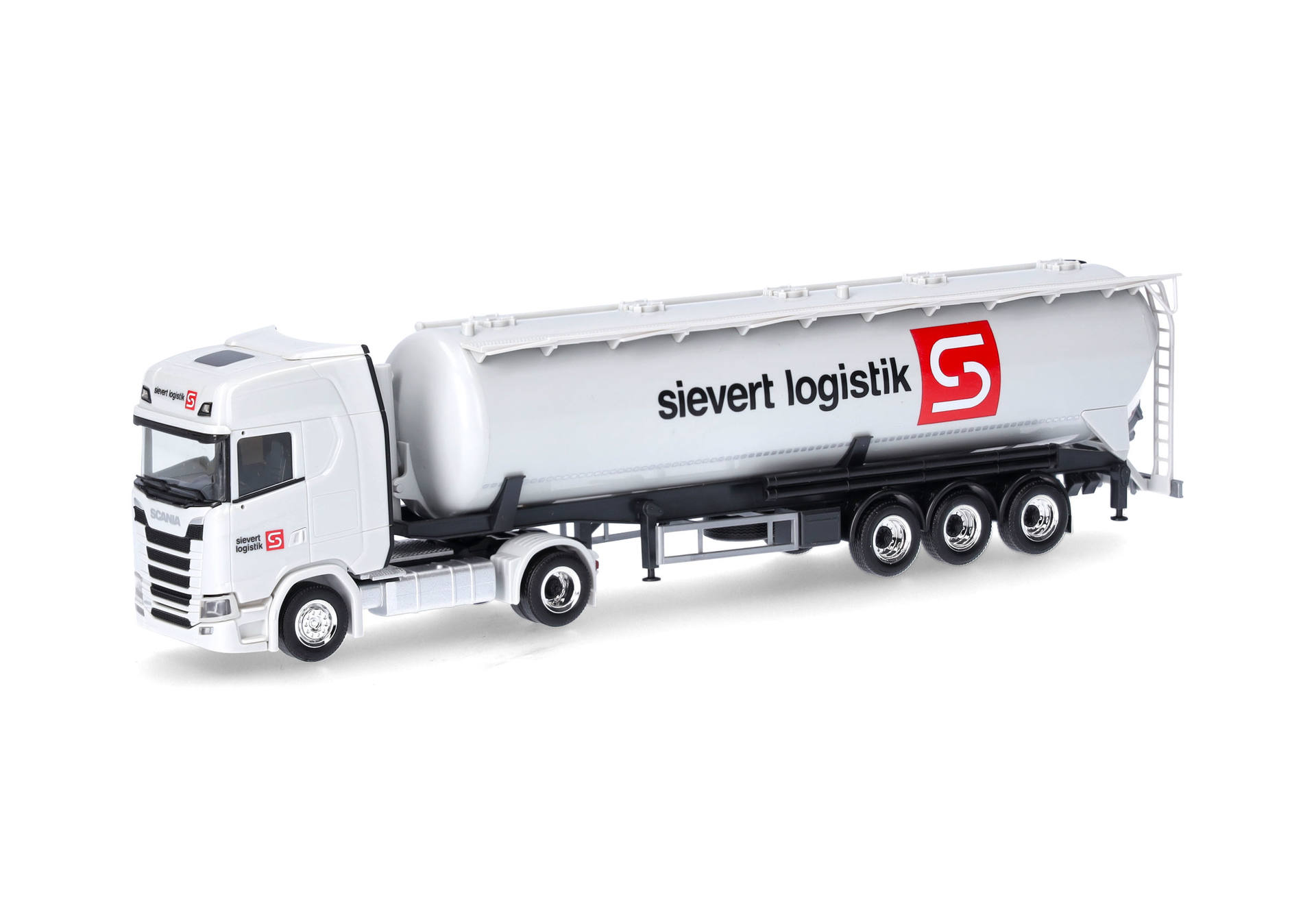 Scania CS 20 HD Silo semitrailer 60m³ "Sievert Logistik"
