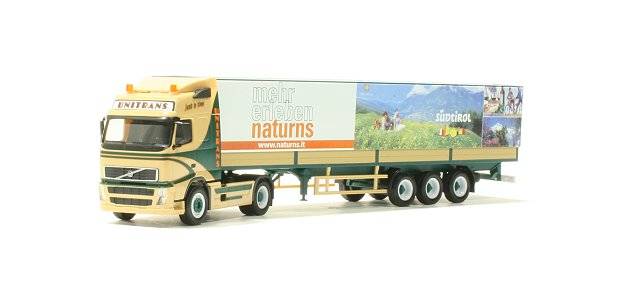 Volvo FH12 GL canvas semitrailer "Unitrans"