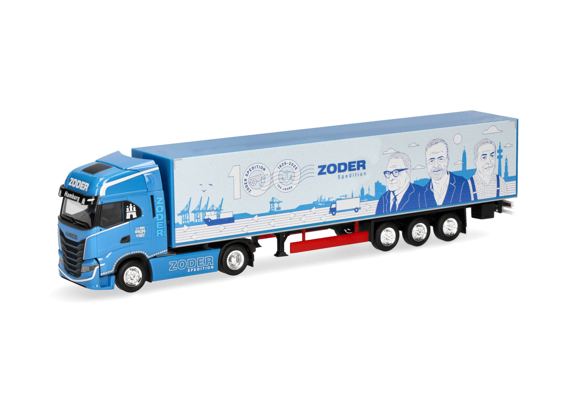 Iveco S-Way MY24 box semitrailer "100 Jahre Zoder Spedition"