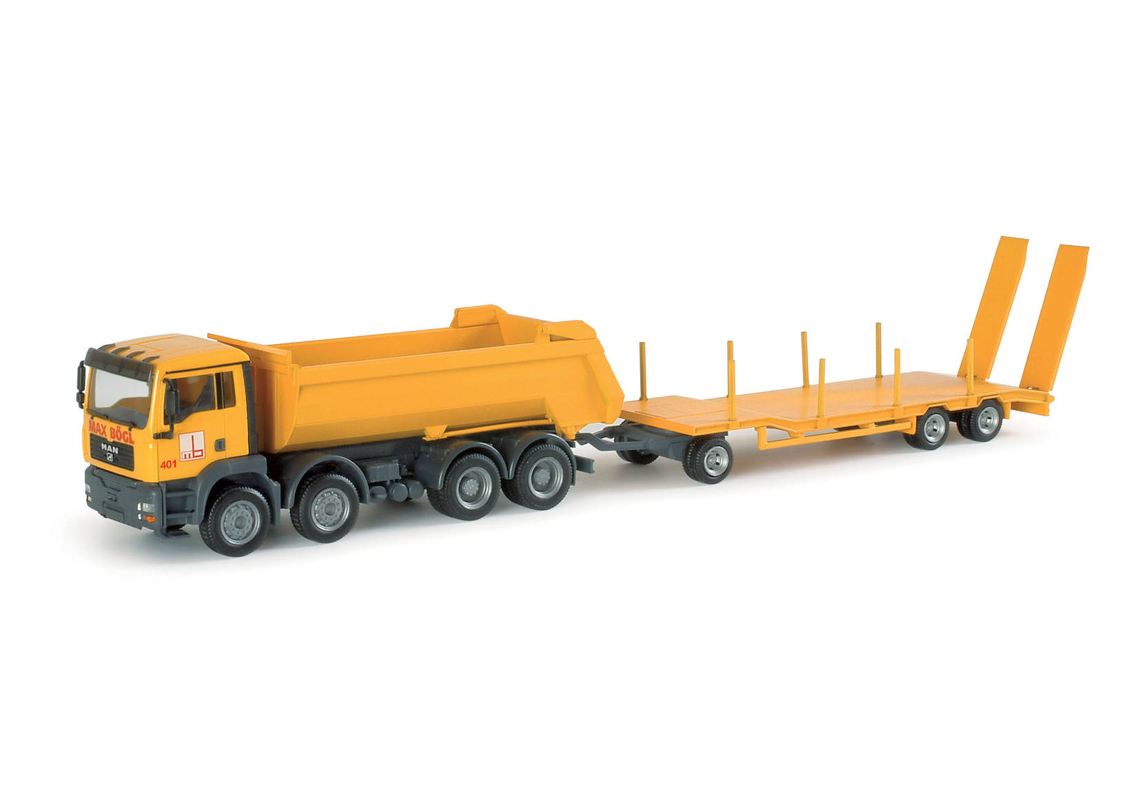 MAN TGA M Rundmulden-LKW mit TU3 "Max Bögl"