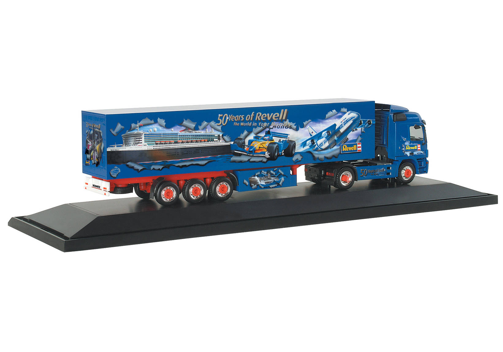 Mercedes-Benz Actros L 02 Kühlkoffer-Sattelzug "50 Jahre Revell"