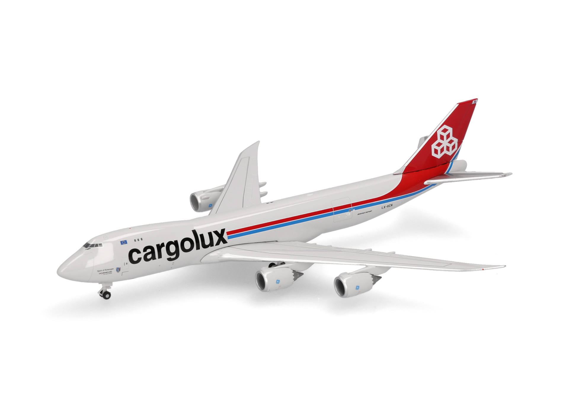 Cargolux Boeing 747-8F  – LX-VCN "Spirit of Schengen"