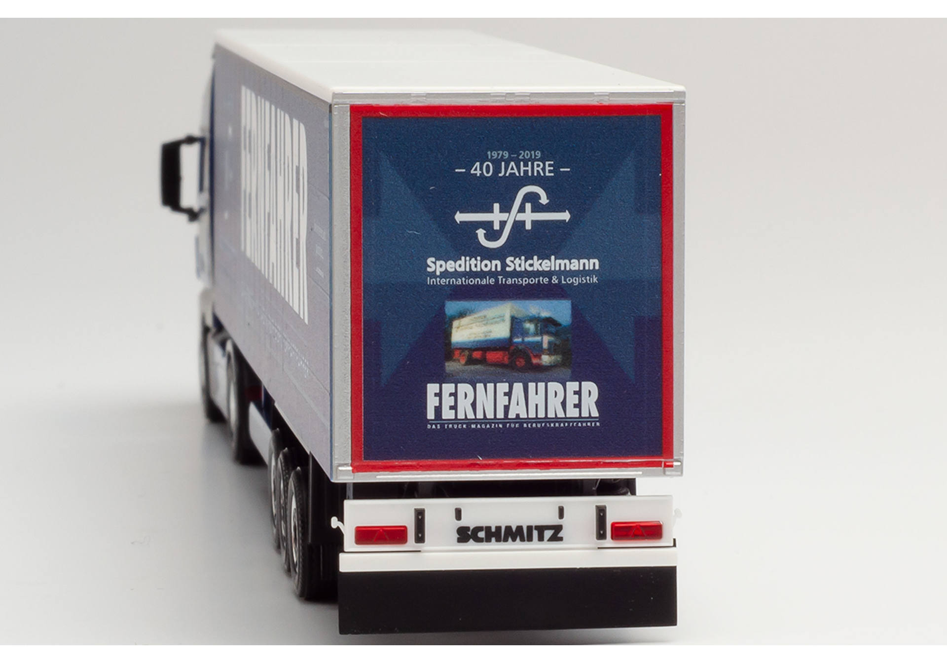 MAN TGX XXL Euro 4 Gardinenplanen-Sattelzug "Spedition Stickelmann / Fernfahrer"