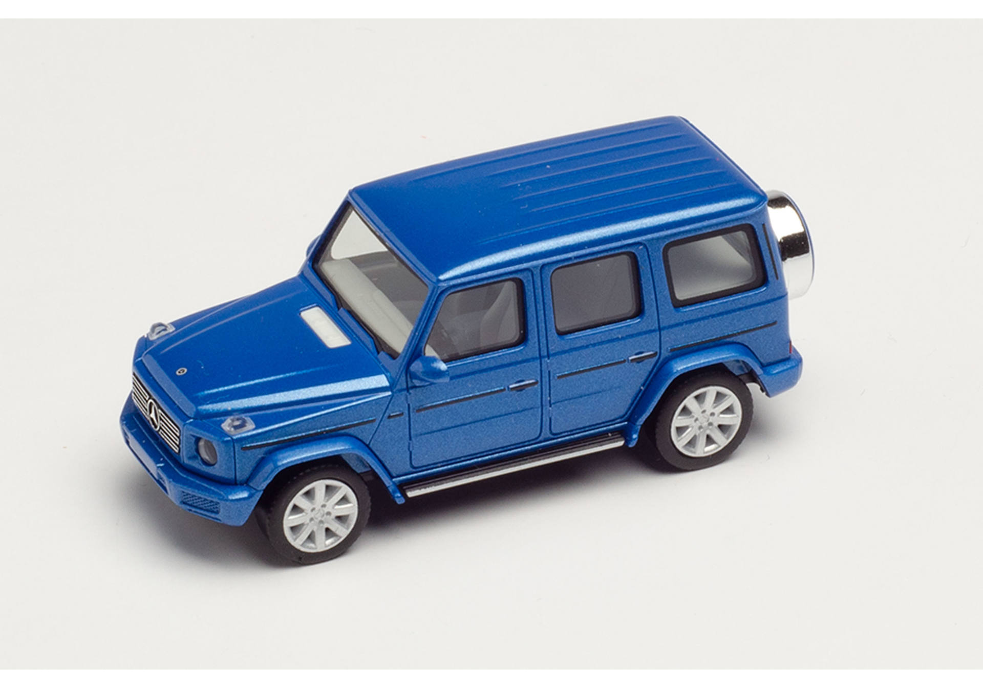 Mercedes-Benz G-Klasse, south seas blue metallic