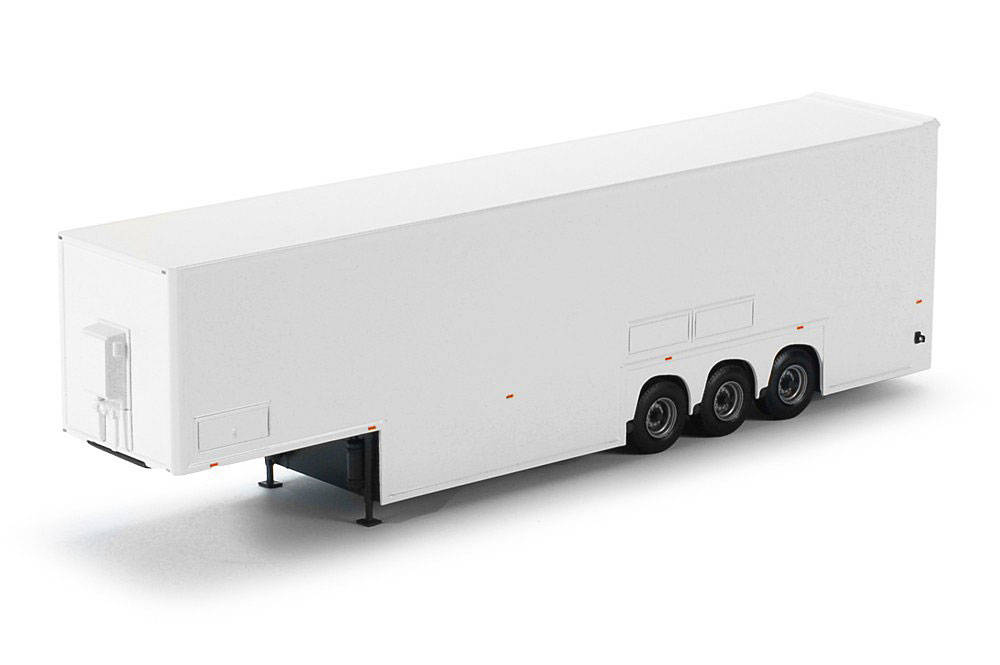 Double-deck semitrailer 3-axle